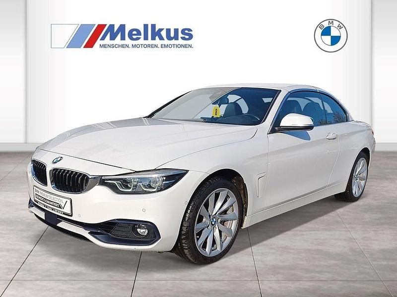 Weiß Gebraucht 2017 BMW 435 Sport Line Cabrio | 32.470 € - Bild 1/4