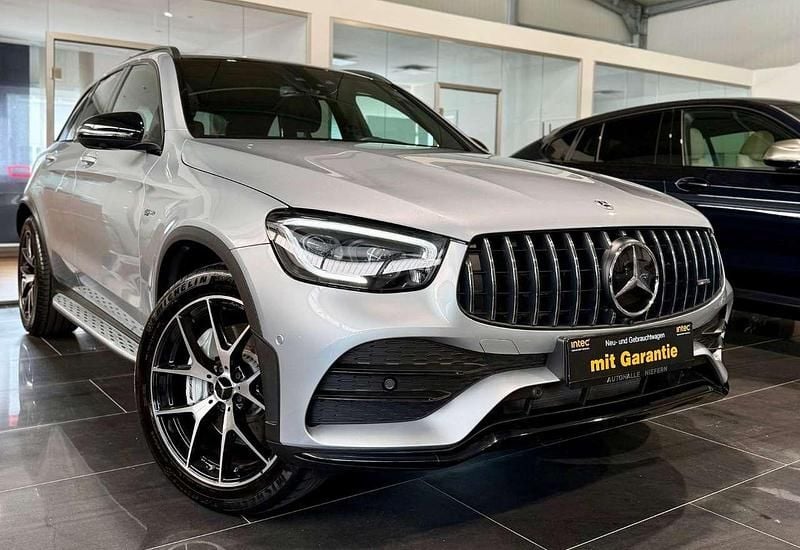 Hightech silber Gebraucht 2021 Mercedes GLC43 AMG AMG SUV | 49.999 € (Fairer Preis) - Bild 1/4