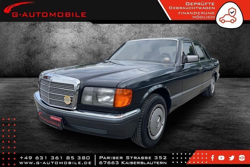 Grau Gebraucht 1991 Mercedes 300 SE Limousine | 10.999 € - Bild 1/4