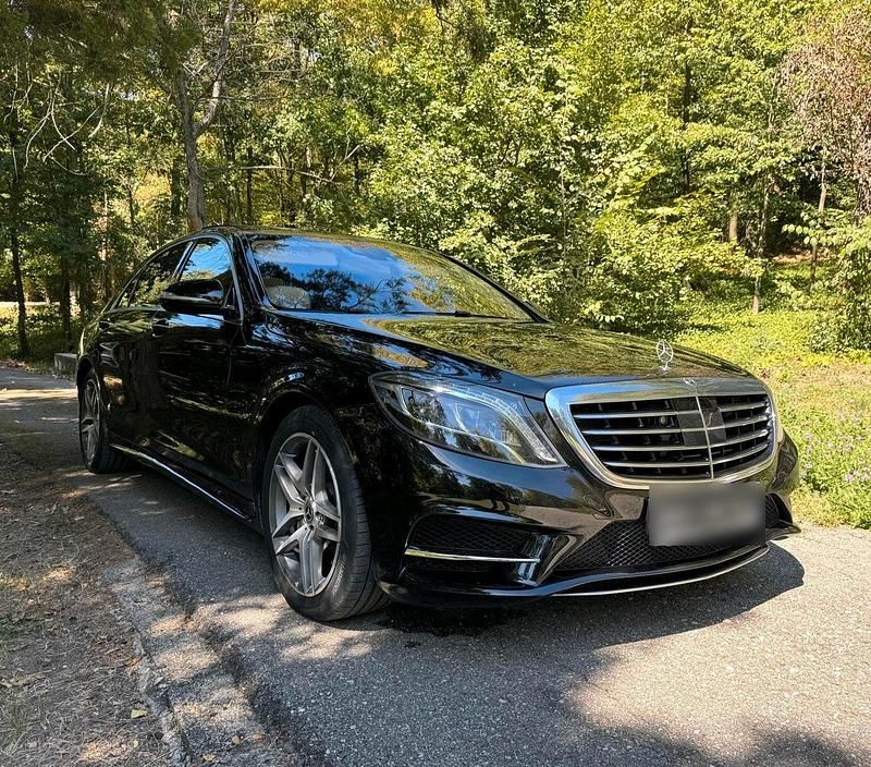 Schwarz Gebraucht 2015 Mercedes S500 Limousine | 30.600 € (Superpreis) - Bild 1/4