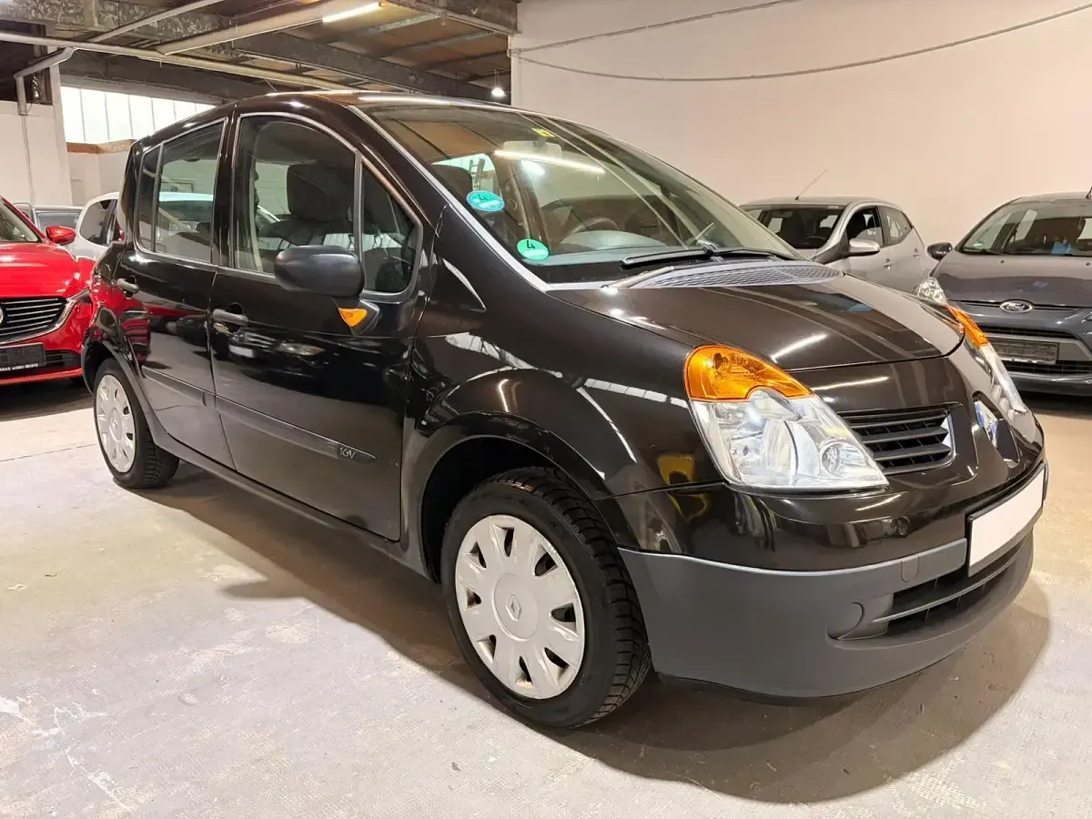 Gebraucht Renault Modus 75 PS (55 kW) 2005 Schwarz Van / Kleinbus