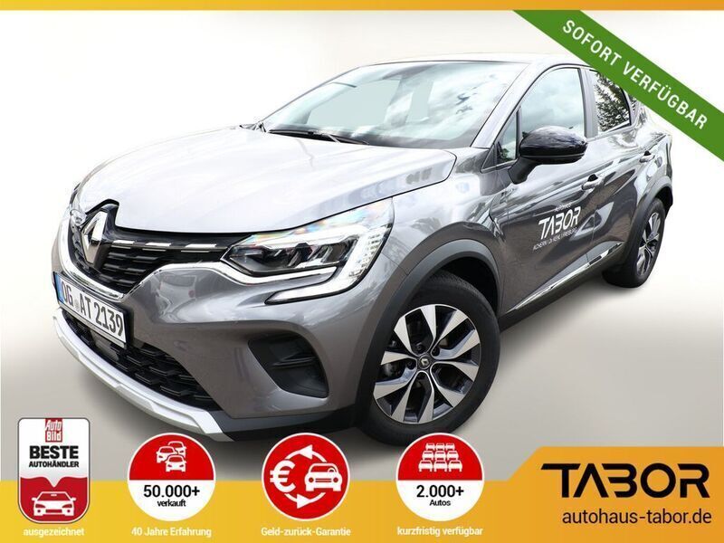 Grau Gebraucht 2021 Renault Captur Experience SUV | 16.588 € (Guter Preis) - Bild 1/4