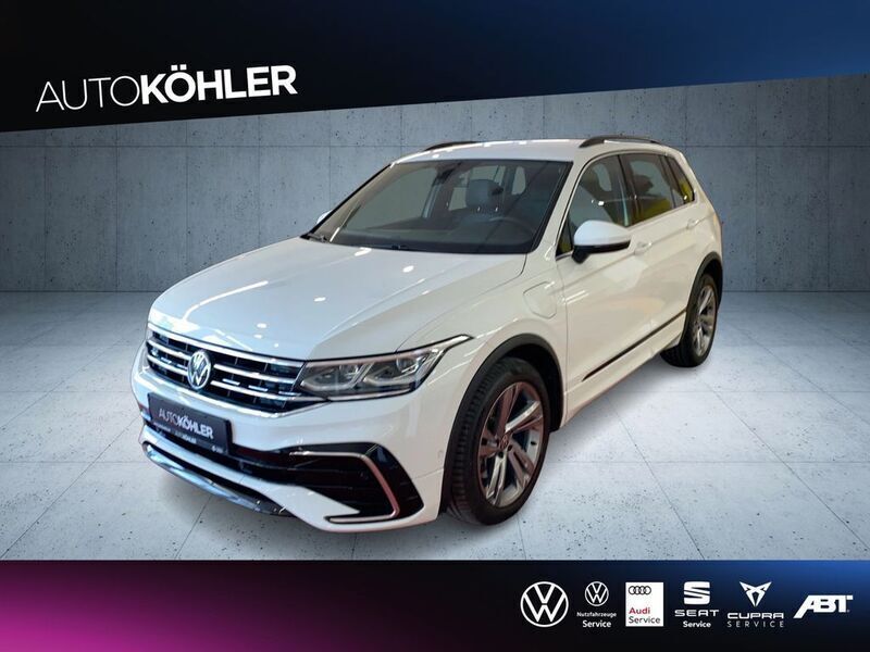 Weiß Gebraucht 2021 VW Tiguan R-line SUV | 31.790 € (Guter Preis) - Bild 1/4