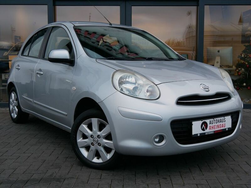 Silber Gebraucht 2011 Nissan Micra Acenta Kleinwagen | 4.950 € (Fairer Preis) - Bild 1/4