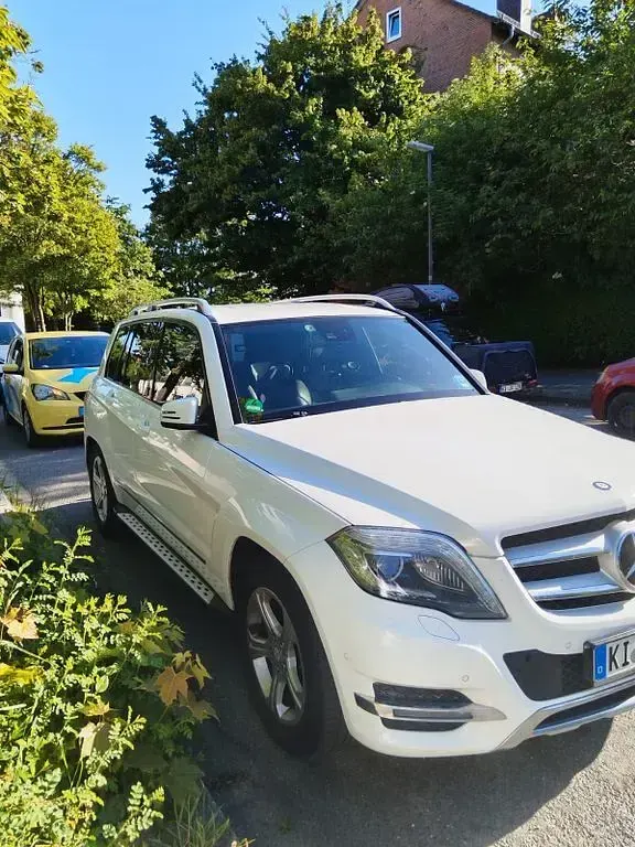 Gebraucht Mercedes GLK220 170 PS (125 kW) 2014 Weiß SUV