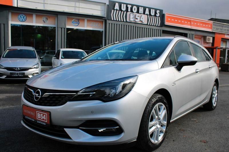 Silber Gebraucht 2021 Opel Astra Edition Kombi | 10.441 € (Guter Preis) - Bild 1/4