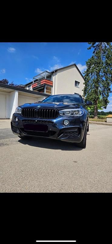 Blau Gebraucht 2016 BMW X6 M Sport SUV | 24.500 € (Superpreis) - Bild 1/4