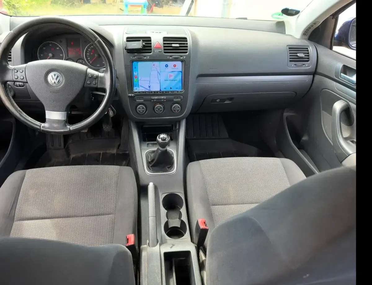 Gebraucht VW Golf VI 105 PS (77 kW) 2008 Blau Kleinwagen