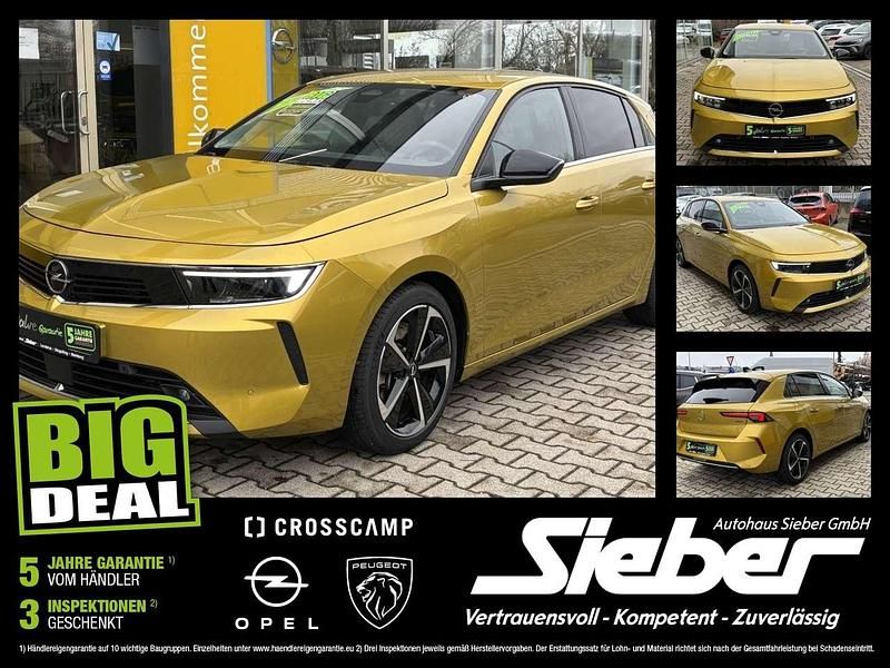 Kult gelb Gebraucht 2022 Opel Astra Elegance Limousine | 22.990 € (Fairer Preis) - Bild 1/4