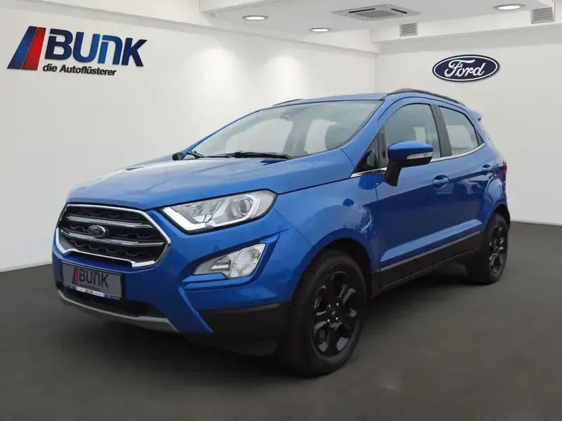 Dynamicblau Gebraucht 2022 Ford Ecosport Titanium SUV | 22.290 € (Teuer) - Bild 1/4