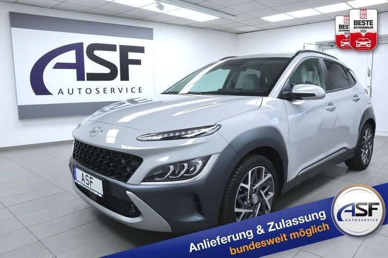 Grau Gebraucht 2022 Hyundai Kona Prime SUV | 21.470 € (Fairer Preis) - Bild 1/3