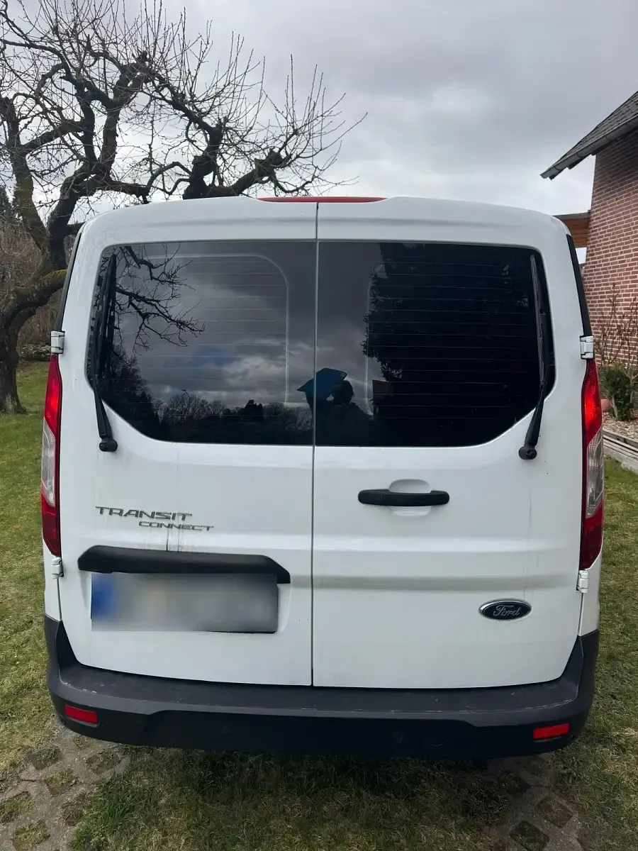 Gebraucht Ford Transit Connect 101 PS (74 kW) 2019 Weiß Van / Kleinbus