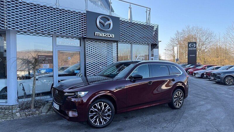 Artisan red Gebraucht 2024 Mazda CX-80 Homura-Line SUV | 53.990 € (Fairer Preis) - Bild 1/4