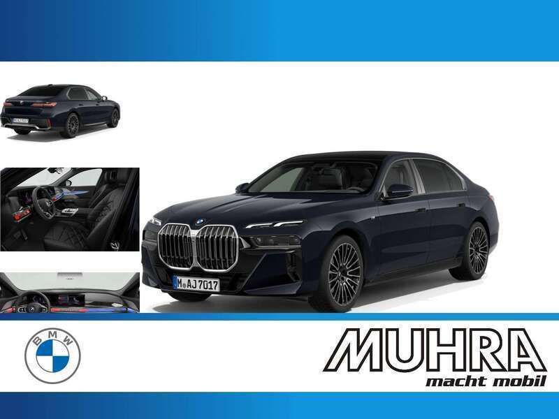 Carbonschwarz metallic Gebraucht 2024 BMW 740 M Sport Limousine | 92.980 € (Fairer Preis) - Bild 1/4