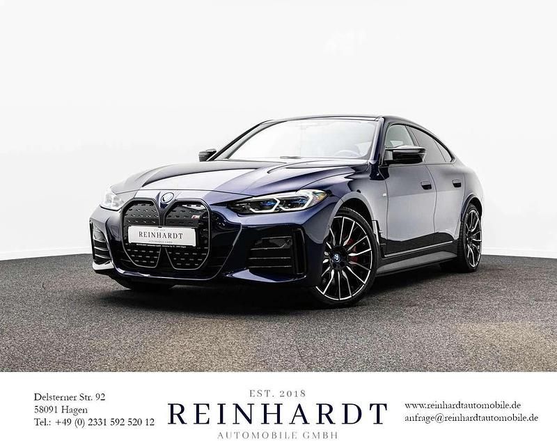 Gebraucht BMW i4 Shadowline 400 kW (544 PS) 2022 Tansanitblau ii metallic Limousine