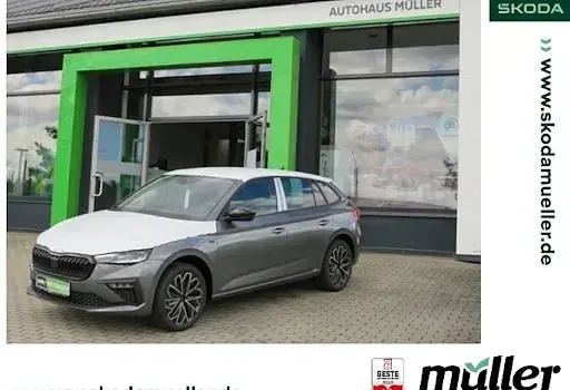 Neu Skoda Scala Tour 95 PS (69 kW) 2025 Grau (graphitegrau metallic) Kleinwagen