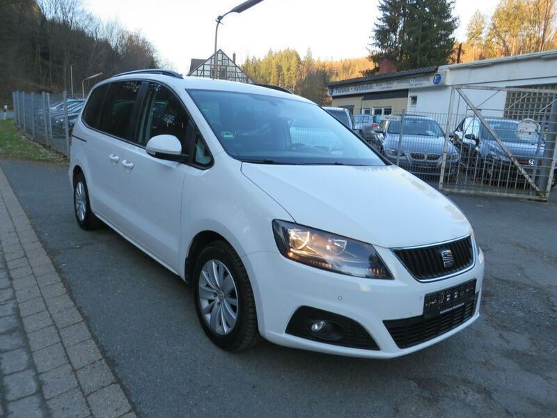 Gebraucht Seat Alhambra Style 150 PS (110 kW) 2011 Weiß Van / Kleinbus