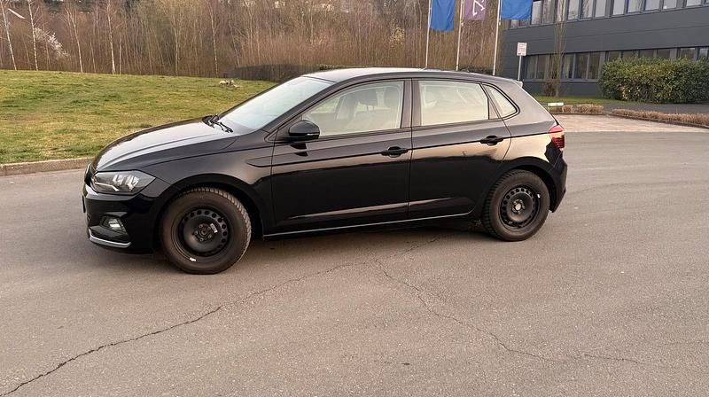 Gebraucht VW Polo Highline 95 PS (69 kW) 2019 Schwarz Kleinwagen