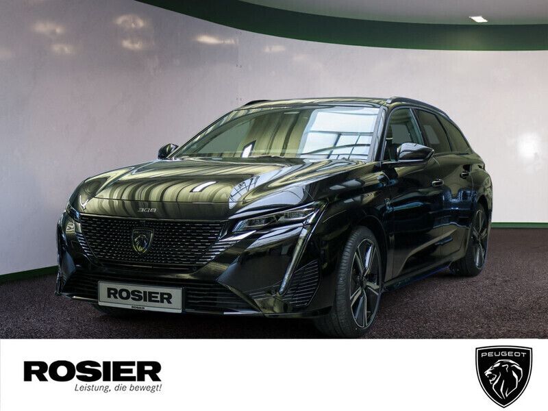 Schwarz / perla nera schwarz Gebraucht 2025 Peugeot 308 GT Kombi | 37.773 € - Bild 1/4
