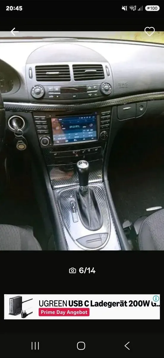Gebraucht Mercedes 220 170 PS (125 kW) 2008 Schwarz Kombi