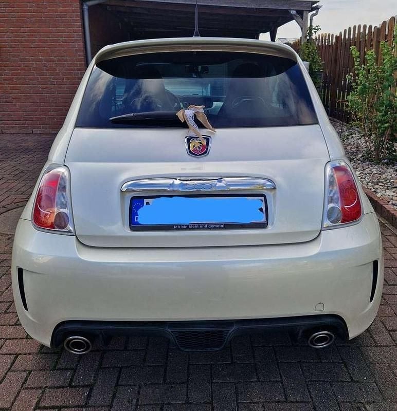Gebraucht Abarth 500 Basis 135 PS (99 kW) 2009 Weiß Kleinwagen