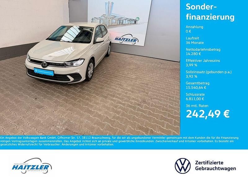 Grau Gebraucht 2022 VW Polo Life Limousine | 14.280 € (Fairer Preis) - Bild 1/4