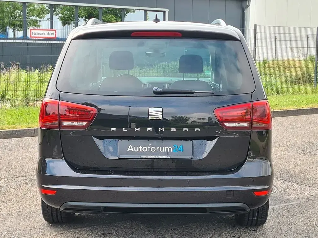 Gebraucht Seat Alhambra Style 150 PS (110 kW) 2016 Schwarz Van / Kleinbus