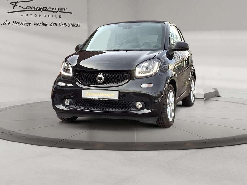 Gebraucht Smart ForTwo Coupé Passion 90 PS (66 kW) 2017 Schwarz Kleinwagen