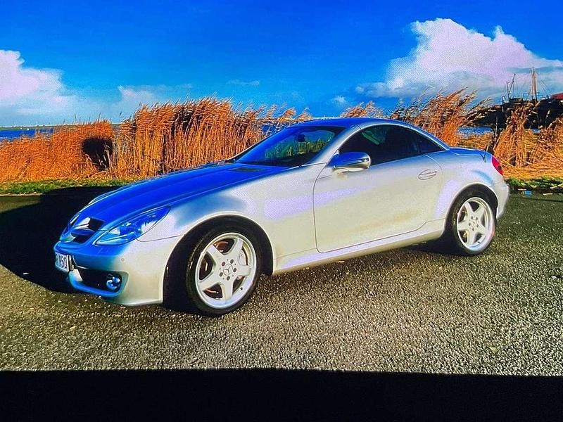 Silber Gebraucht 2008 Mercedes SLK350 Cabrio | 16.000 € (Fairer Preis) - Bild 1/4