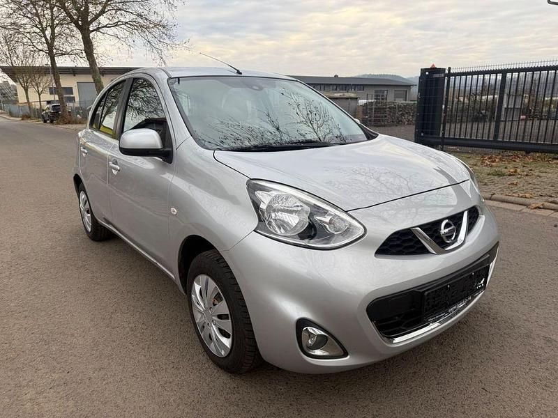 Silber Gebraucht 2014 Nissan Micra Acenta Limousine | 5.499 € (Fairer Preis) - Bild 1/4
