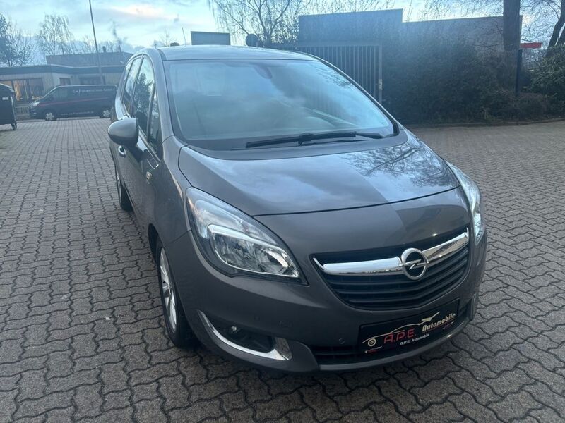 Grau Gebraucht 2017 Opel Meriva drive Van / Kleinbus | 9.499 € (Fairer Preis) - Bild 1/4