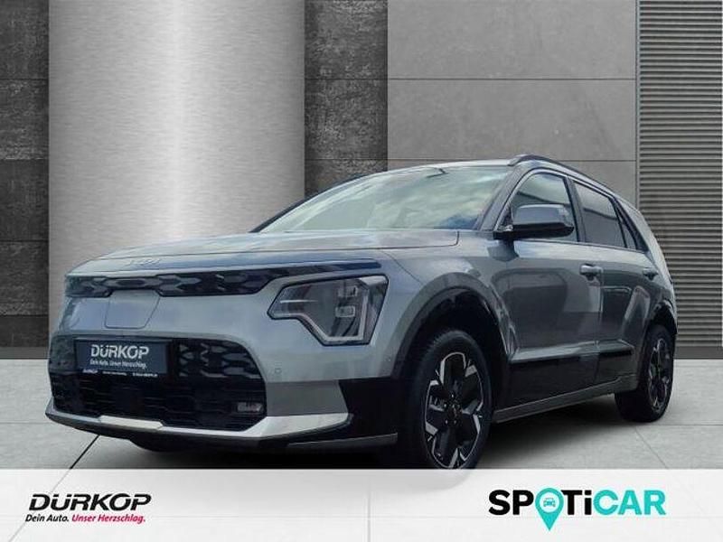 Grau Gebraucht 2024 Kia e-Niro Inspiration SUV | 33.470 € (Etwas zu teuer) - Bild 1/4