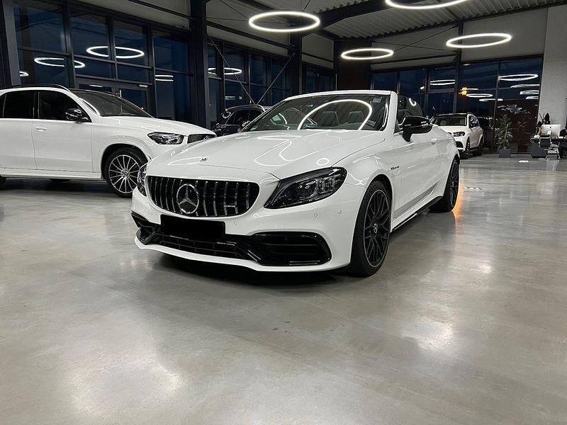 Polarweiss unilack Gebraucht 2023 Mercedes C63 AMG AMG Cabrio | 74.900 € (Teuer) - Bild 1/4