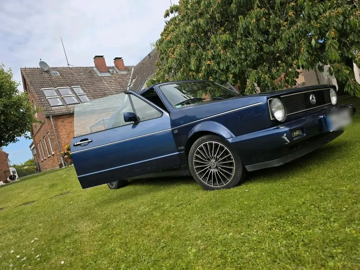 Gebraucht VW Golf Cabriolet Karmann 98 PS (72 kW) 1992 Blau Cabrio