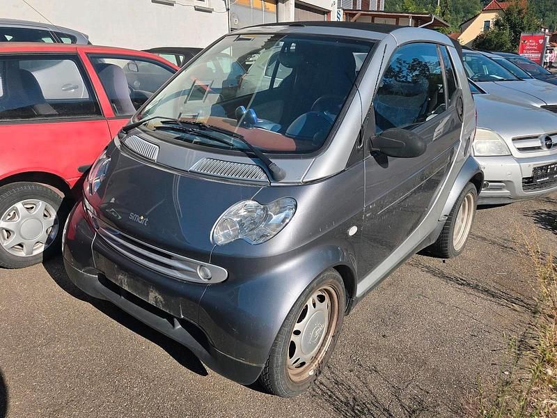 Silber Gebraucht 2000 Smart ForTwo Cabrio Cabrio | 650 € - Bild 1/4