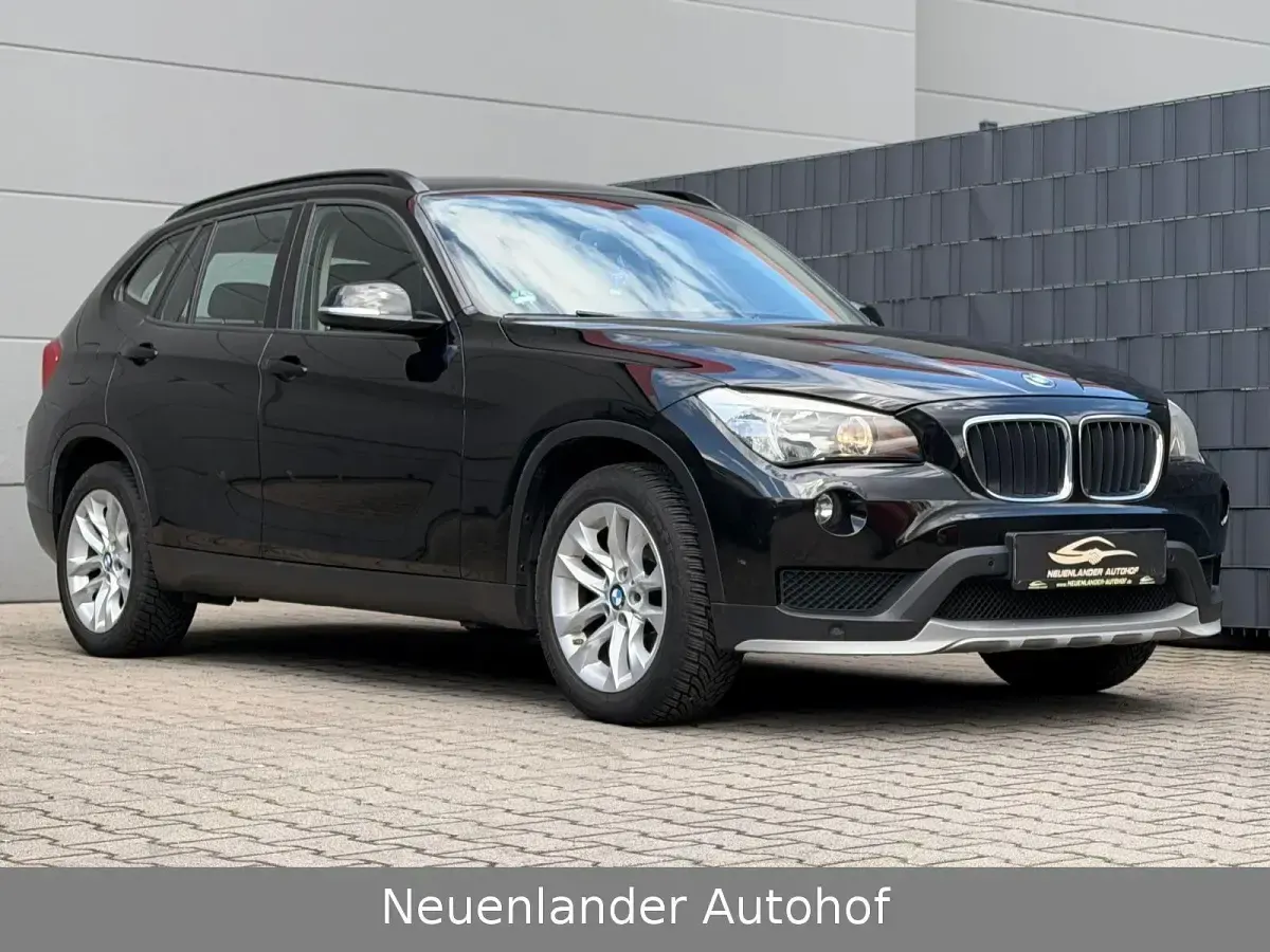 Gebraucht BMW X1 Advantage 116 PS (85 kW) 2014 Schwarz SUV