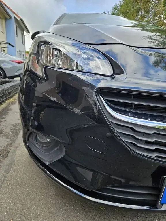 Usado Opel Corsa Active 75 HP (55 kW) 2015 Preto Citadino