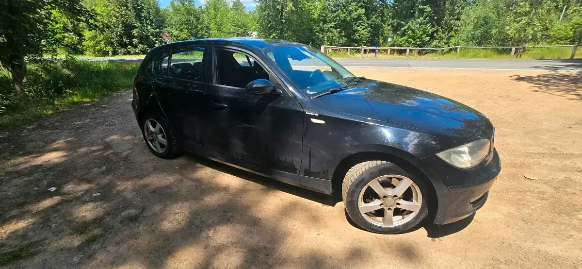 Gebraucht BMW 116 120 PS (88 kW) 2007 Schwarz Kleinwagen