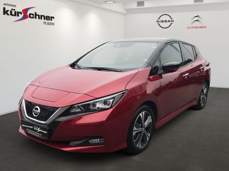 Rot Gebraucht 2021 Nissan Leaf N-Connecta Kleinwagen | 16.990 € (Etwas zu teuer) - Bild 1/4