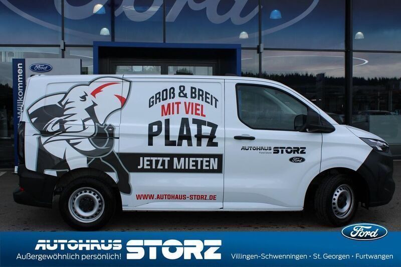Gebraucht Ford Transit Custom Basis 136 PS (100 kW) 2024 Weiss (frostweiãÿ) Limousine