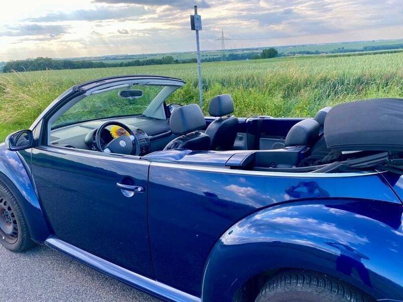 Blau Gebraucht 2004 VW Beetle Cabrio | 3.000 € (Guter Preis) - Bild 1/4