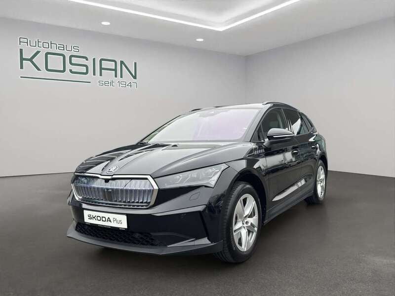 Schwarz Gebraucht 2024 Skoda Enyaq iV Lodge SUV | 35.870 € (Fairer Preis) - Bild 1/4
