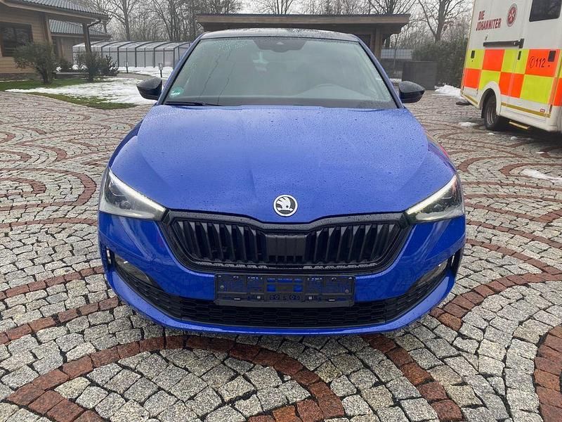 Gebraucht Skoda Scala Monte Carlo 116 PS (85 kW) 2021 Blau Kleinwagen