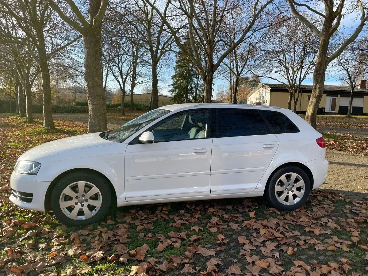 Gebraucht Audi A3 105 PS (77 kW) 2011 Weiß Kleinwagen