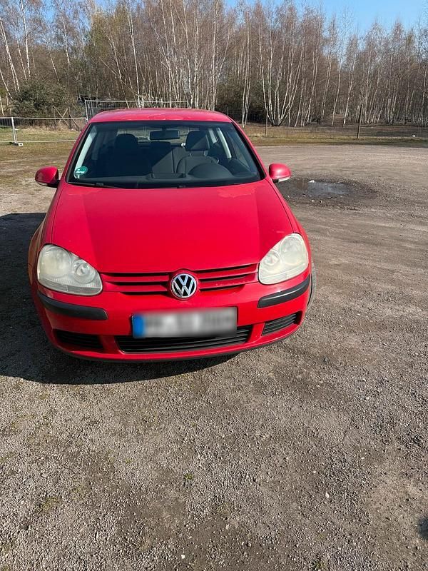 Gebraucht VW Golf V 2005 Rot Kleinwagen