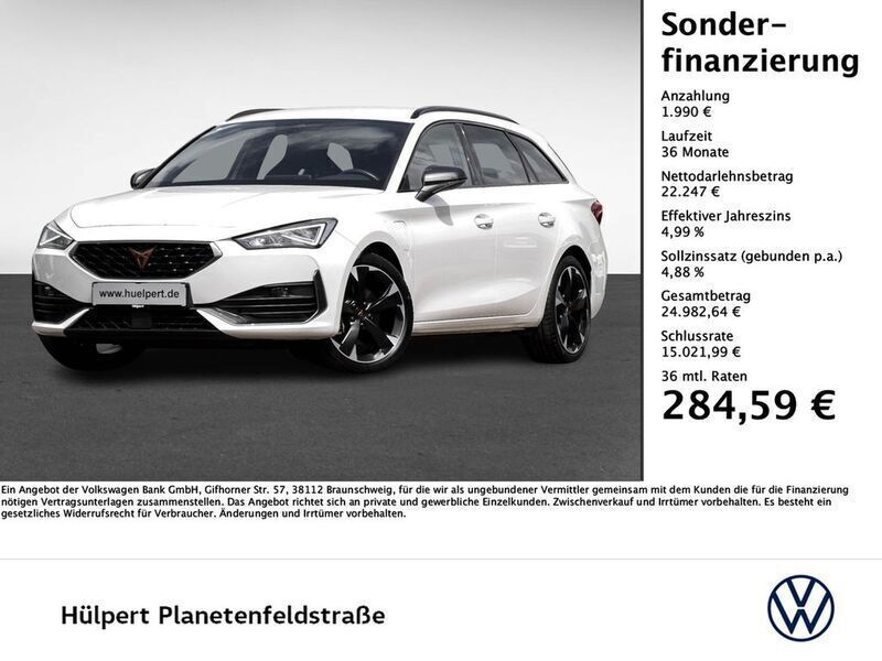 Candy weiss Gebraucht 2022 Cupra Leon Kombi | 24.237 € (Superpreis) - Bild 1/4