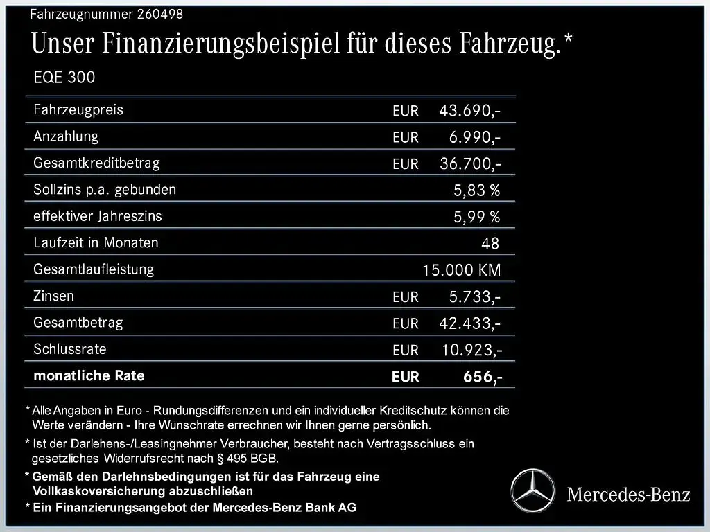 Gebraucht Mercedes EQE300 Advanced 180 kW (245 PS) 2025 Weiß Limousine