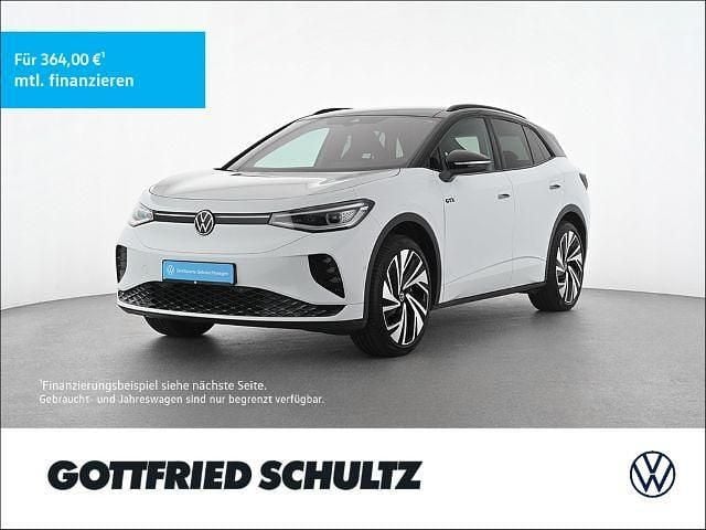 Gletscherweiß metallic Gebraucht 2024 VW ID.4 GTX SUV | 47.900 € (Guter Preis) - Bild 1/4