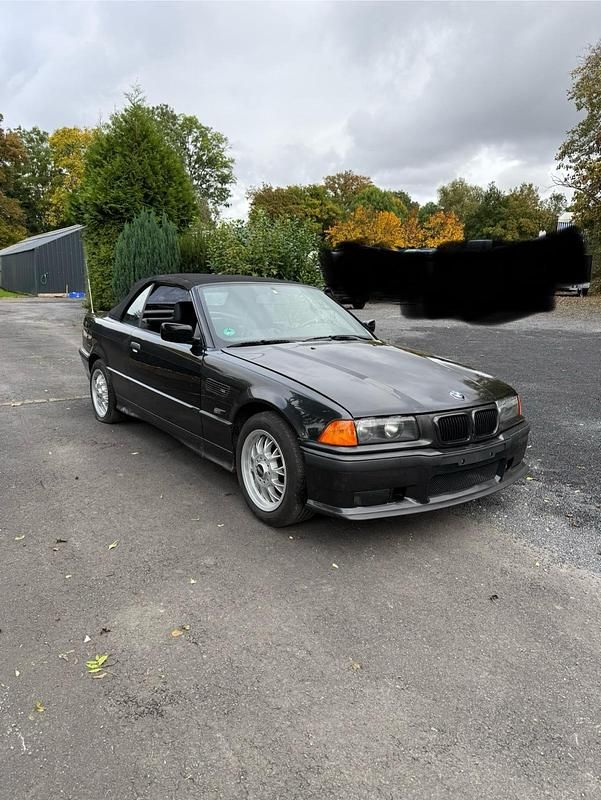 Schwarz Gebraucht 1997 BMW 318 Cabriolet M Sport Cabrio | 3.000 € (Superpreis) - Bild 1/4