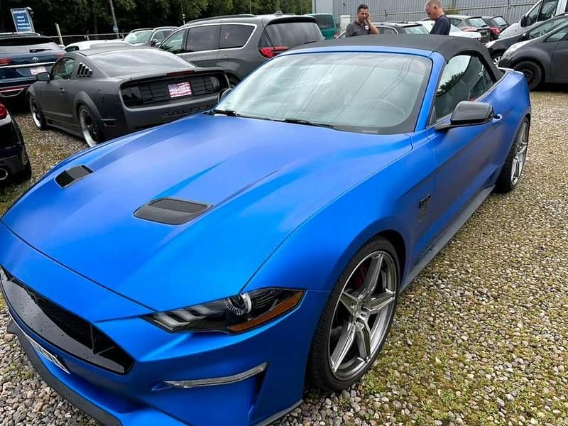 Gebraucht Ford Mustang GT 466 PS (342 kW) 2018 Blau Cabrio